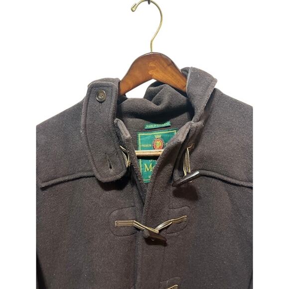 JOURNAL STANDARD Japanese Brand Relume Wool Duffle Coat Jacket Brown Women's 10 - Picture 4 of 12